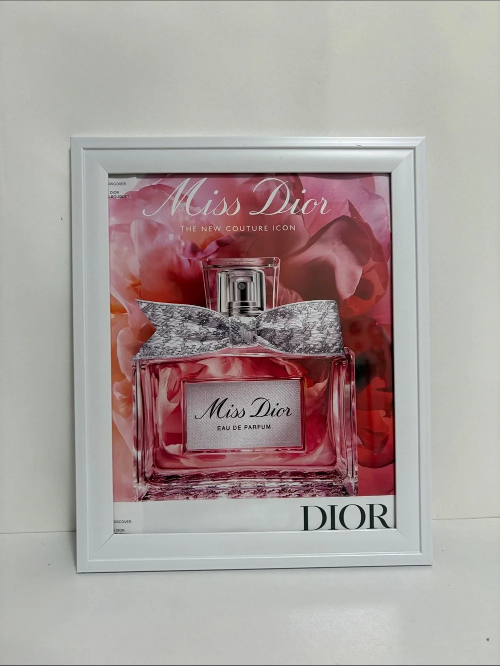 Miss Dior poster Framed